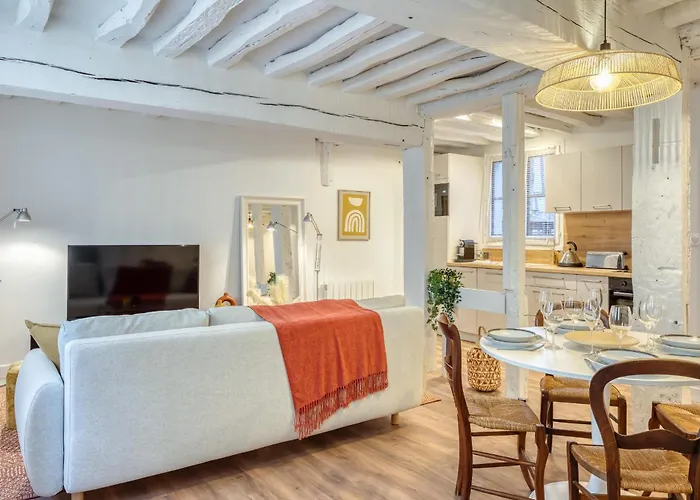 Matisse Elegant F2 Proche Vieux-marche Apartman Rouen